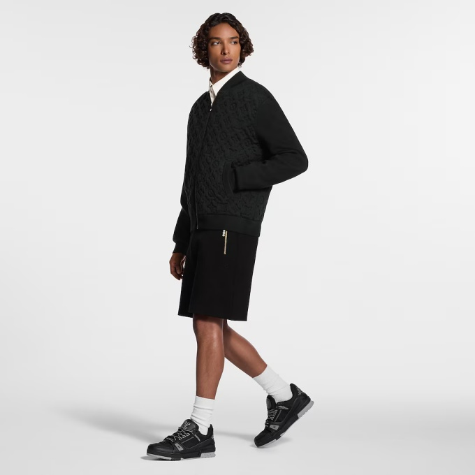 lv louis vuitton trainer ski capsule gris sneaker